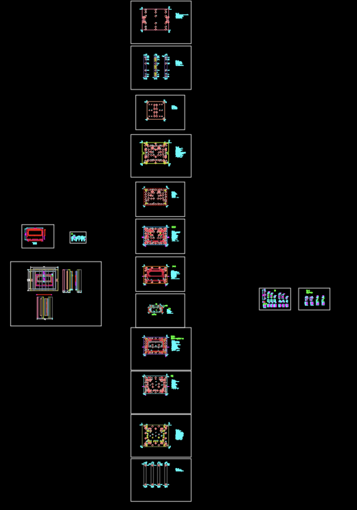 笔记本键盘外壳冲孔打凸模具图缩略图